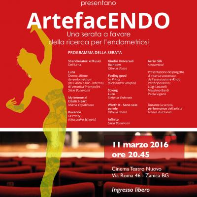Evento teatro Locandina
