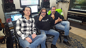 LaP - Steve Volta Pino e Tommy Palamanca ai Nadir Music Studio