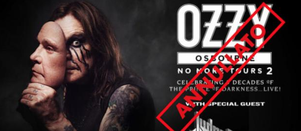 Ozzy Osbourne - tour cancellato
